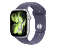 Smartwatch APPLE Watch Series 11 GPS + Cellular 42mm Aluminiowa koperta (srebrny)/ Sportowy pasek (księżycowa poświata) - rozmiar M/L